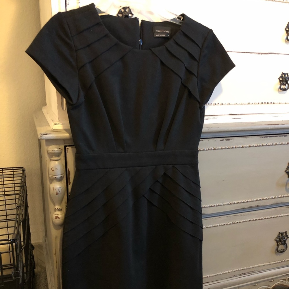 Max & Cleo sexy black dress